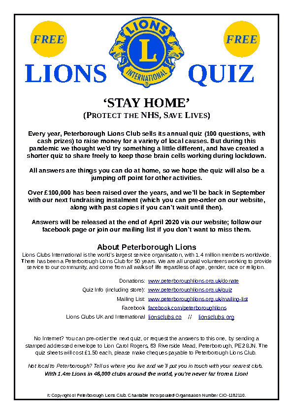 Quiz COVID
