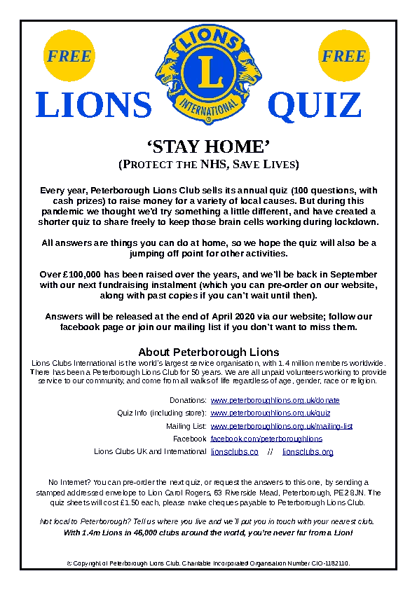 Quiz COVID