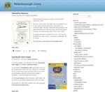 Screenshot of the previous Peterborough Lions Club website
