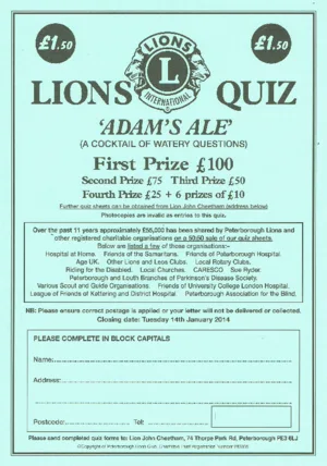 Quiz 2013