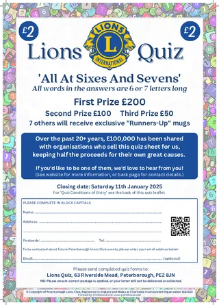 Lions Quiz 2024 25 Outer 2024 07 31