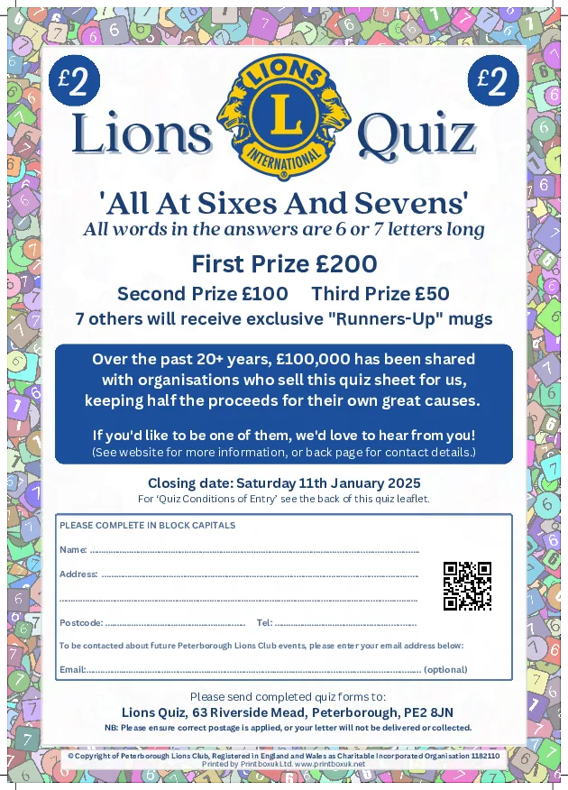 Lions Quiz 2024 25 Outer 2024 07 31